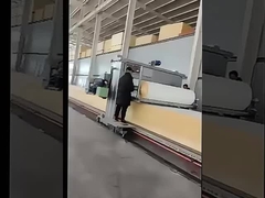 TDPA-2150 длинная пена блока очистки листа горизонтальной рельсовой резки движения режущей машины