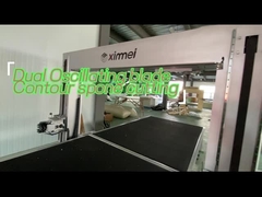 Автомат для резки пены быстрого автомата для резки профиля пены двойной вибрируя промышленный