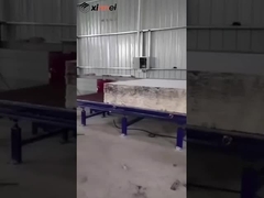 Станок для резки жесткого пенополиуретана (ППУ) 120 ILD, станок для горизонтальной резки блоков