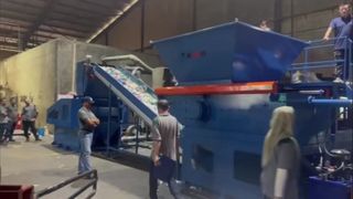 TDP S4 Промышленная дробилка пены Высокоэффективный измельчитель