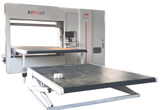 Вертикальный контур Cnc Пенопластная резальная машина Компьютерное управление вращающийся петлю нож